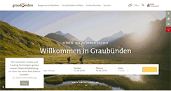 Desktop Screenshot of graubuenden.ch